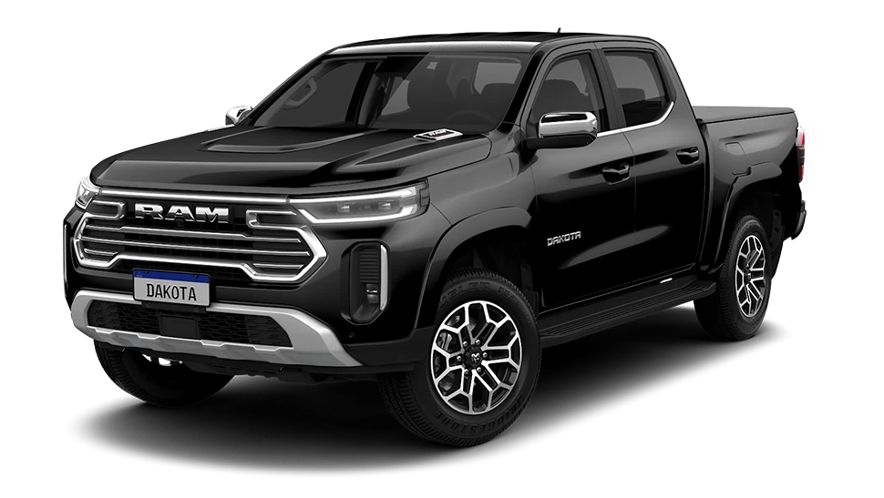 RAM Dakota preta